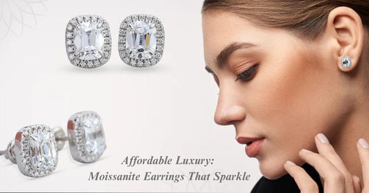 Affordable Moissanite Earrings