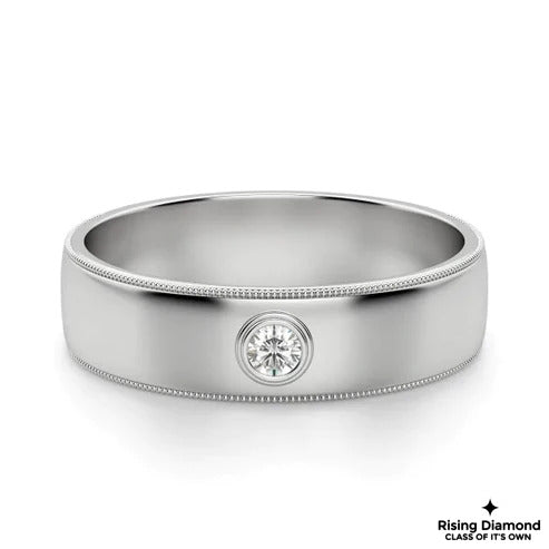 0.25 CT Round FG/VS Lab Grown Diamond Wedding Band