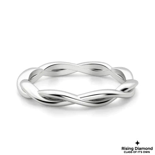 Twisted Shank Classic Wedding Band
