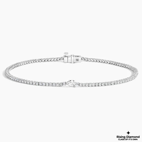3.1 CTW Oval Cut Colorless Moissanite Eternity Band