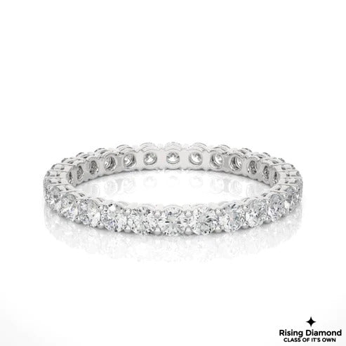 0.58 CTW Round FG/VS Lab Grown Diamond Eternity Band