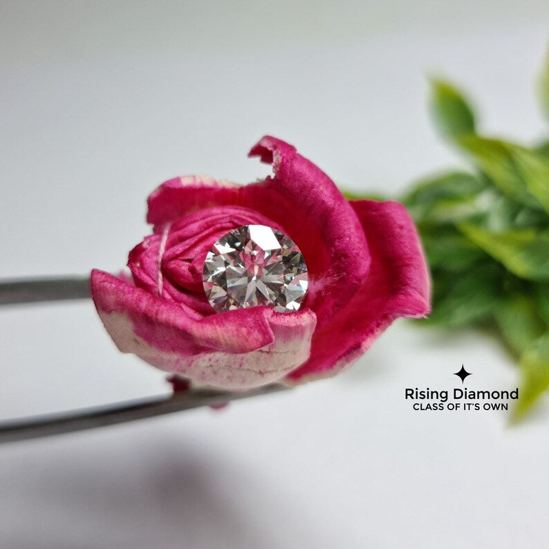 2.0 CT Round F/VS Lab Created Conflict Free Diamond With IGI Certificate