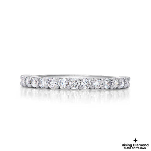 0.42 CTW Round Cut Lab Grown Diamond Wedding Band