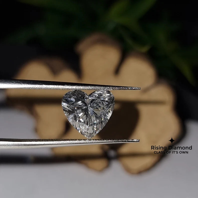 2.0 CT Heart Cut F/VS Lab Diamond With IGI Certificate