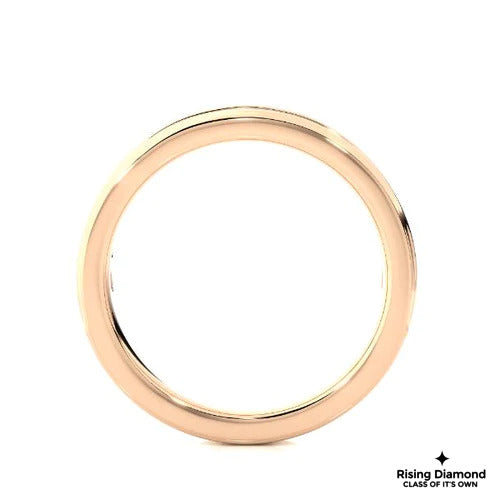 0.32 CTW FG/VS Round Cut Lab Grown Diamond Wedding Band