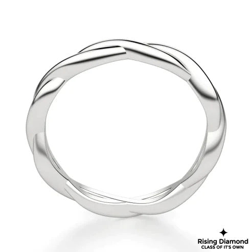 Twisted Shank Classic Wedding Band