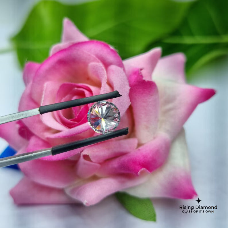 3.0 CT Round E/VVS Lab Grown Diamond With IGI Certificate