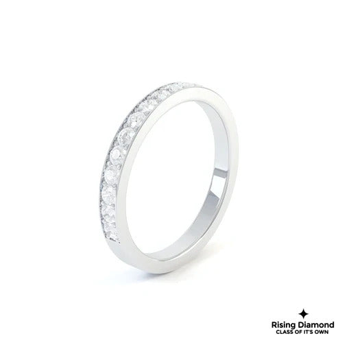 0.32 CTW Round Cut FG/VS Lab Grown Diamond Wedding Band