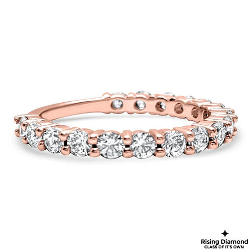 0.55 CTW FG/VS Round Cut Lab Grown Diamond Wedding Band