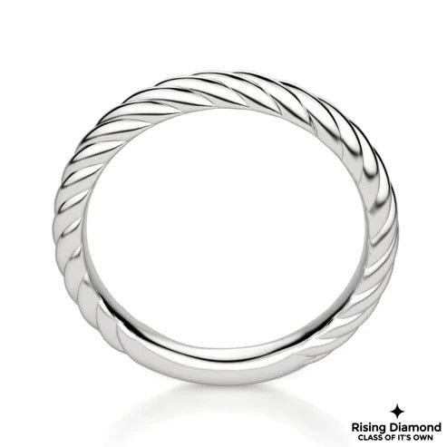 Women's Classic Twisted Shank Wedding Band