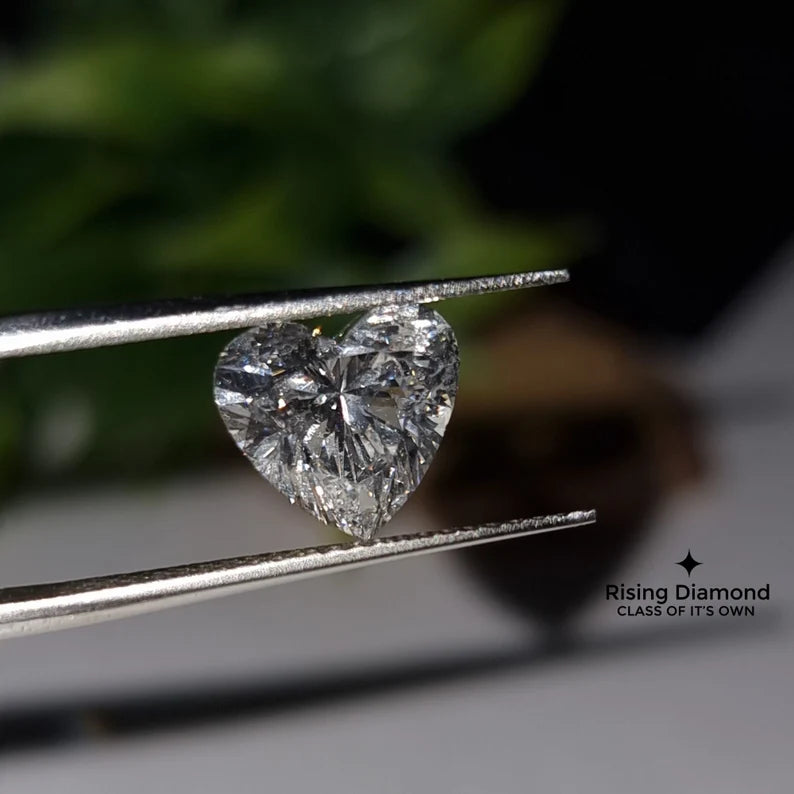 2.0 CT Heart Cut F/VS Lab Diamond With IGI Certificate