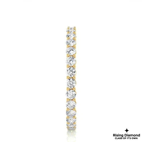 0.55 CTW Round Cut FG/VS Lab Grown Diamond Eternity Band