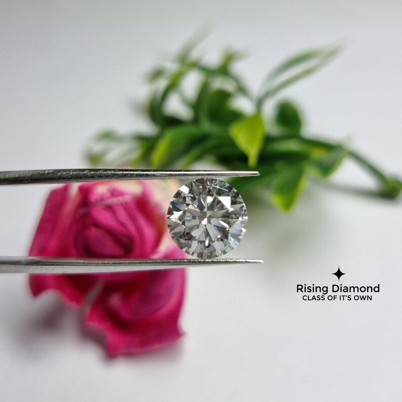 2.0 CT Round F/VS Lab Created Conflict Free Diamond With IGI Certificate