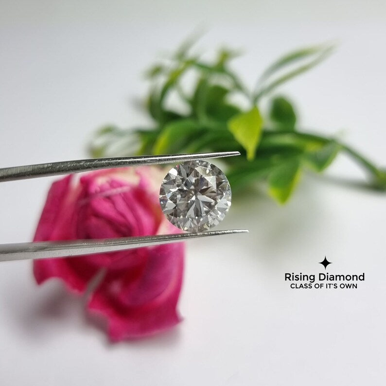 2.0 CT Round F/VS Lab Created Conflict Free Diamond With IGI Certificate