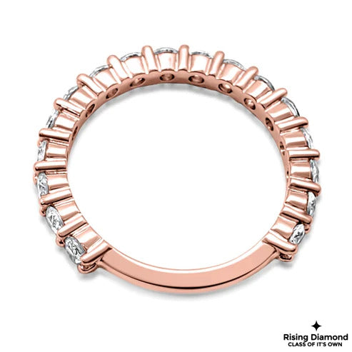 0.48 CTW FG/VS Round Cut Lab Grown Diamond Wedding Band