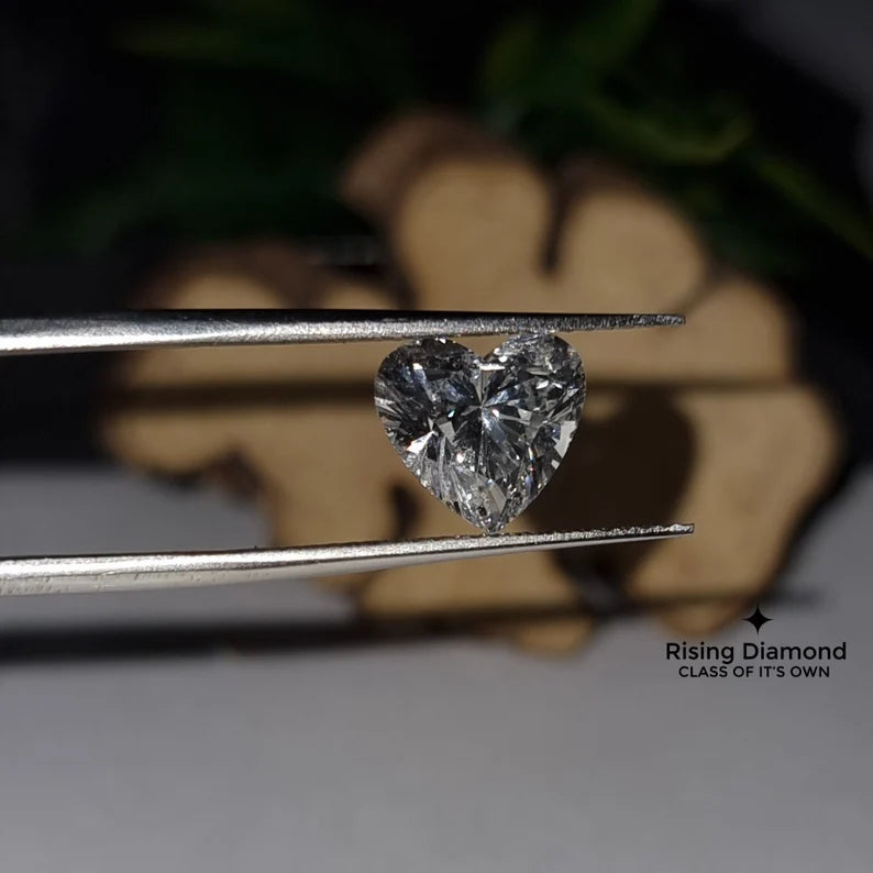 2.0 CT Heart Cut F/VS Lab Diamond With IGI Certificate