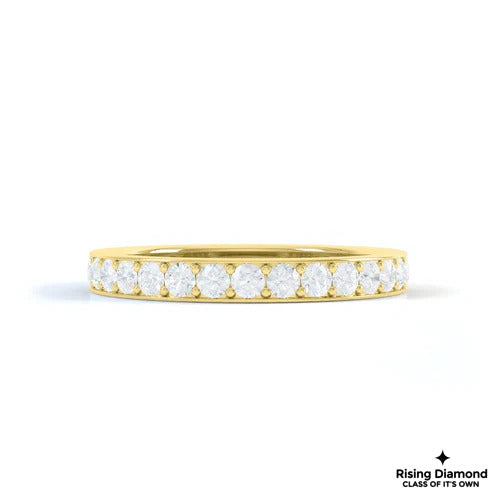 0.32 CTW Round Cut FG/VS Lab Grown Diamond Wedding Band