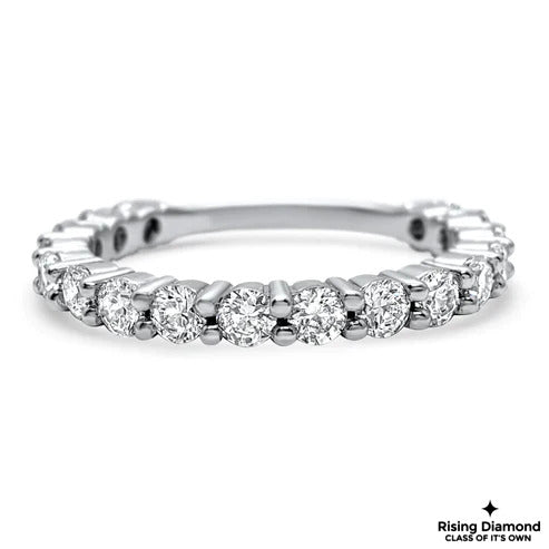 0.55 CTW FG/VS Round Cut Lab Grown Diamond Wedding Band
