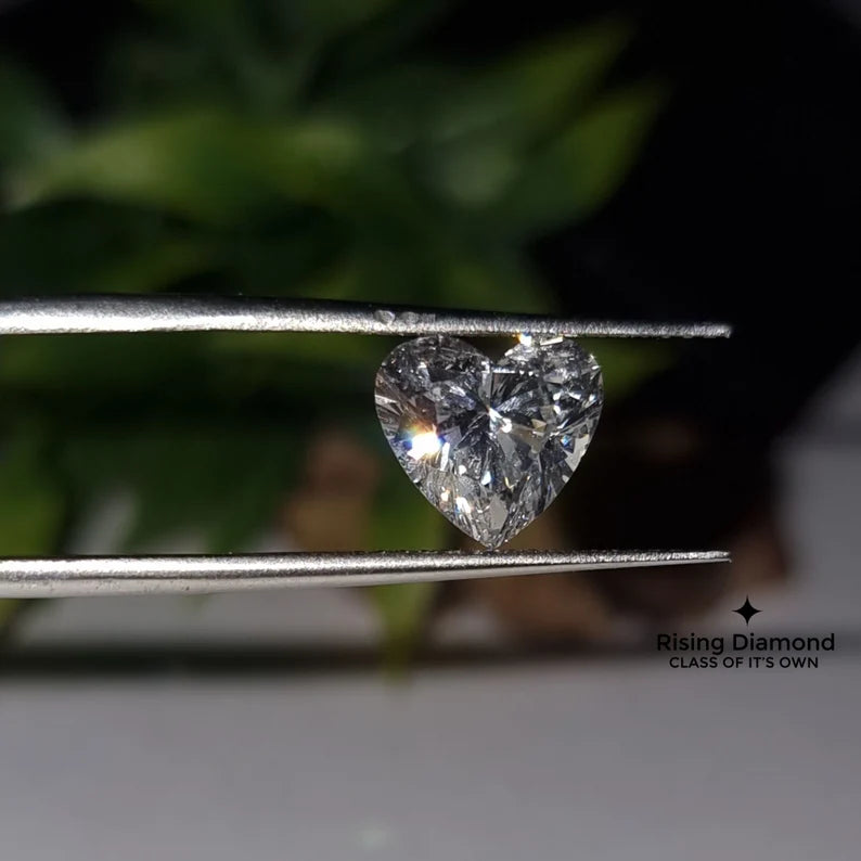 2.0 CT Heart Cut F/VS Lab Diamond With IGI Certificate