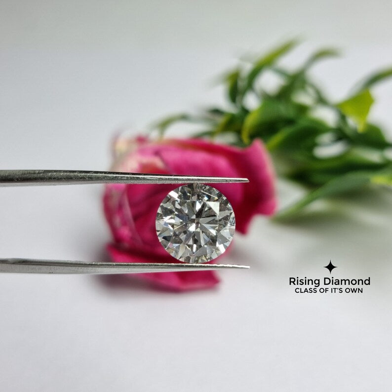 2.0 CT Round F/VS Lab Created Conflict Free Diamond With IGI Certificate