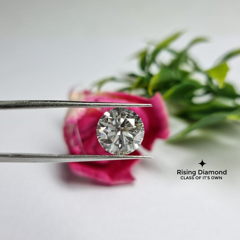2.0 CT Round F/VS Lab Created Conflict Free Diamond With IGI Certificate