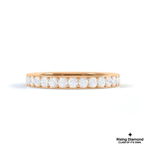 0.32 CTW Round Cut FG/VS Lab Grown Diamond Wedding Band