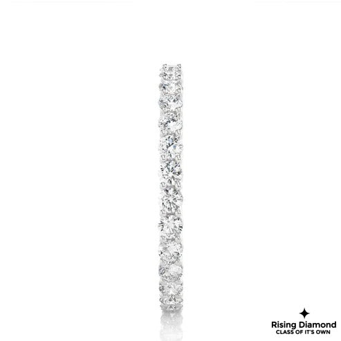 0.55 CTW Round Cut FG/VS Lab Grown Diamond Eternity Band