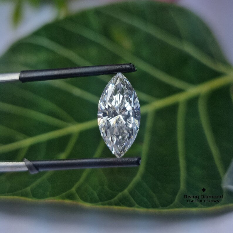 4.0 CT Marquise Cut F/VS Lab Diamond For Jewelry Craft With IGI Certificate