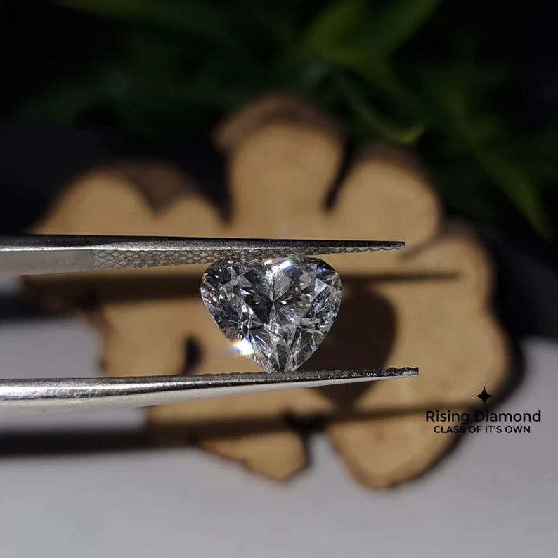 2.0 CT Heart Cut F/VS Lab Diamond With IGI Certificate