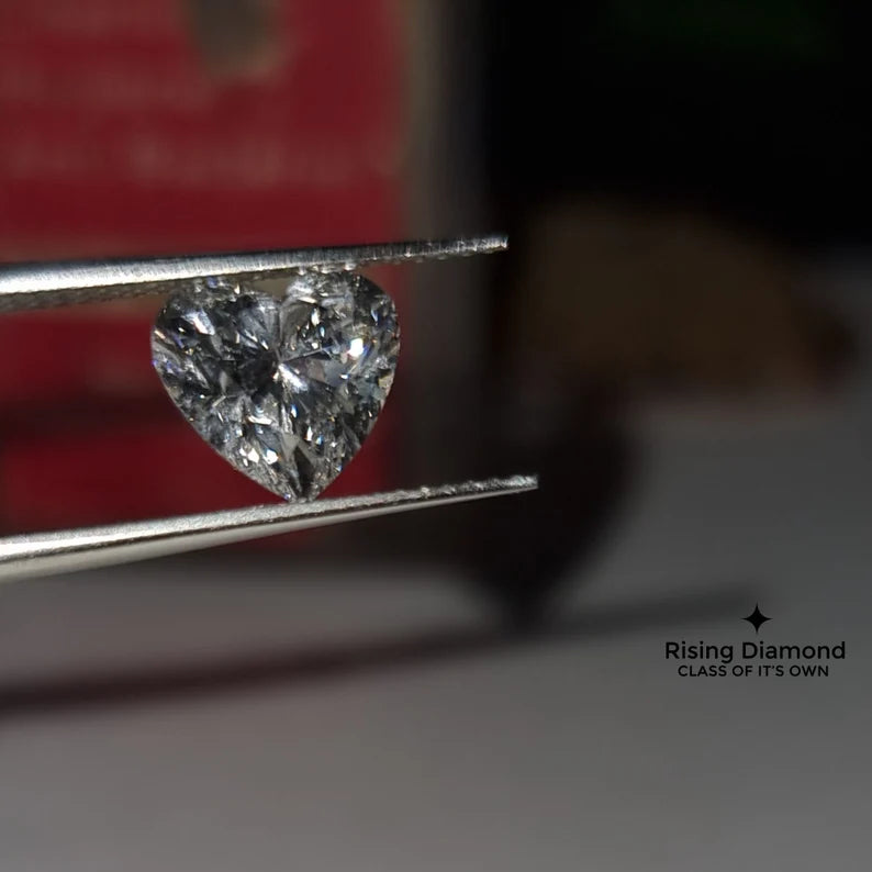 2.0 CT Heart Cut F/VS Lab Diamond With IGI Certificate