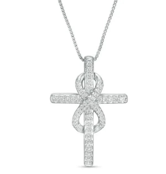 4.5 TCW Round Cut D-VS Lab Grown Diamond Hip Hop Cross Pendant