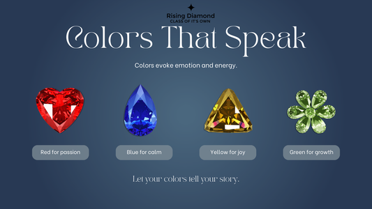 Colors That Speak: Exploring the Emotional Power of Gems to Express Passion, Joy, Calm, and Growth