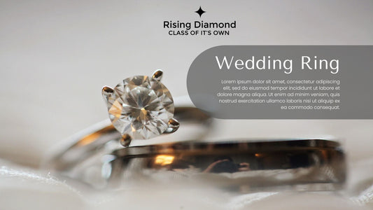 "Elegant Diamond Wedding Ring: A Symbol of Timeless Love and Unwavering Commitment"